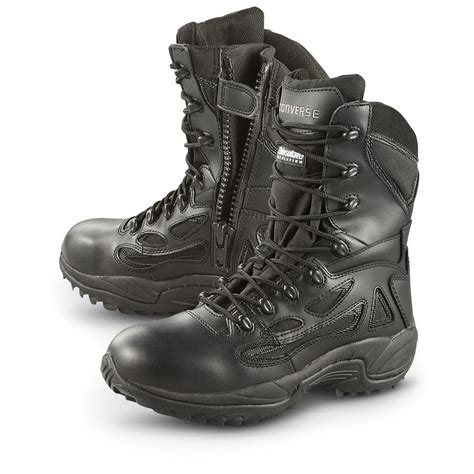 tactical converse boots.